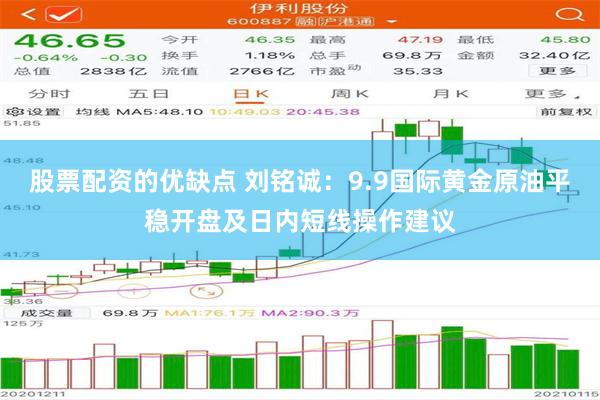 股票配资的优缺点 刘铭诚：9.9国际黄金原油平稳开盘及日内短线操作建议