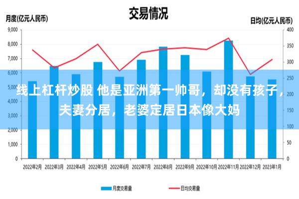 线上杠杆炒股 他是亚洲第一帅哥，却没有孩子，夫妻分居，老婆定居日本像大妈